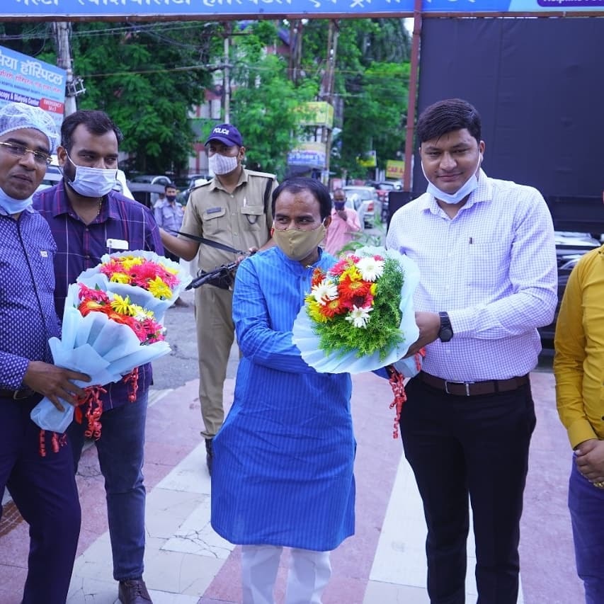 Health Minister (Uttarakhand) Dr. Dhan Singh Rawat Visited Our Hospital ( Aug 5 2021 )