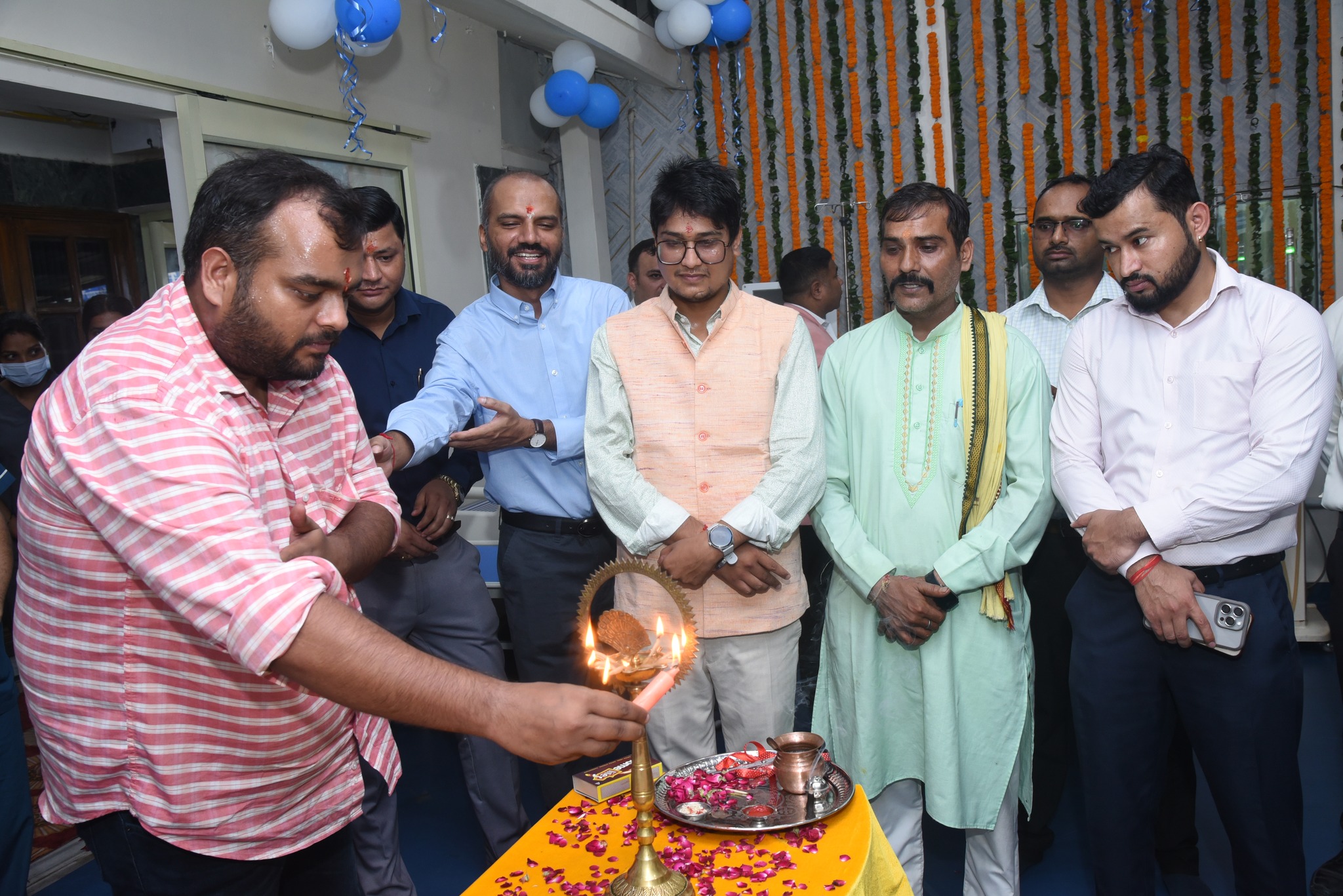 डायलीसिस सेंटर का उद्घाटन